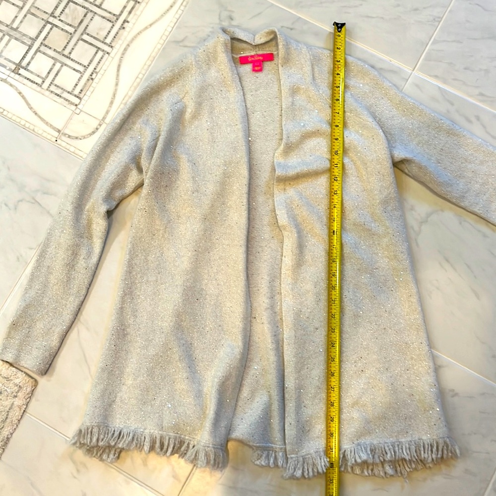 Lilly Pulitzer holiday cardigan